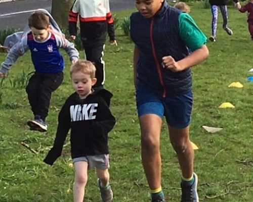 Roecliffe School “Run a mile for Sport Relief”
