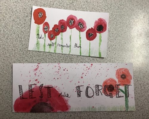 Class 3 & 4 Remembrance Gallery